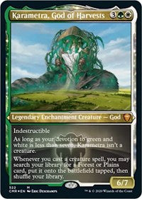 Karametra, God of Harvests (Foil Etched) [Commander Legends] | Arkham Games and Comics