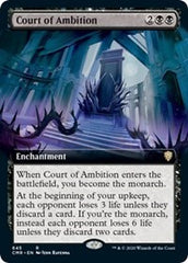 Court of Ambition (Extended Art) [Commander Legends] | Arkham Games and Comics