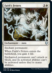 Faith's Fetters [Commander Legends] | Arkham Games and Comics