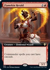 Flamekin Herald (Extended Art) [Commander Legends] | Arkham Games and Comics