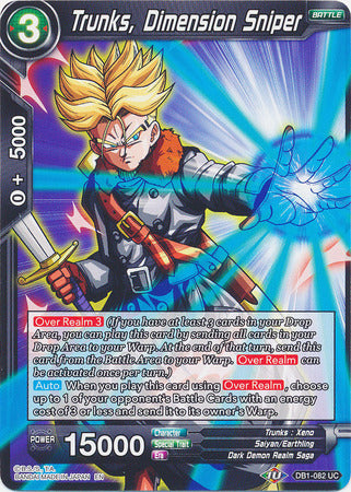 Trunks, Dimension Sniper (DB1-082) [Dragon Brawl] | Arkham Games and Comics