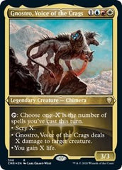 Gnostro, Voice of the Crags (Foil Etched) [Commander Legends] | Arkham Games and Comics