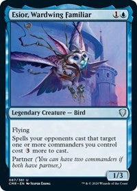 Esior Wardwing Familiar [Commander Legends] | Arkham Games and Comics
