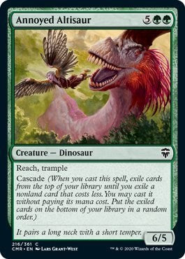 Annoyed Altisaur [Commander Legends] | Arkham Games and Comics