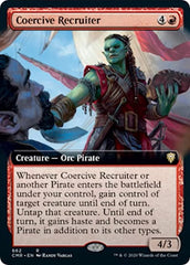 Coercive Recruiter (Extended Art) [Commander Legends] | Arkham Games and Comics