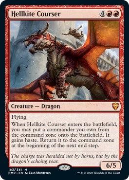 Hellkite Courser [Commander Legends] | Arkham Games and Comics