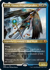 Ishai, Ojutai Dragonspeaker (Foil Etched) [Commander Legends] | Arkham Games and Comics