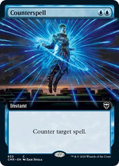 Counterspell (Extended Art) [Commander Legends] | Arkham Games and Comics