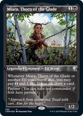 Miara, Thorn of the Glade (Foil Etched) [Commander Legends] | Arkham Games and Comics