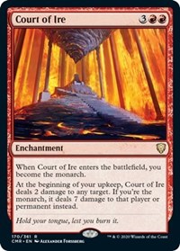 Court of Ire [Commander Legends] | Arkham Games and Comics