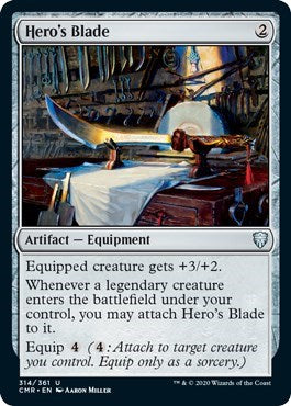 Hero's Blade [Commander Legends] | Arkham Games and Comics