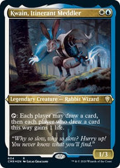 Kwain, Itinerant Meddler (Foil Etched) [Commander Legends] | Arkham Games and Comics