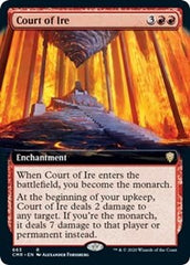 Court of Ire (Extended Art) [Commander Legends] | Arkham Games and Comics