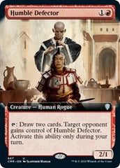 Humble Defector (Extended Art) [Commander Legends] | Arkham Games and Comics