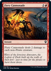 Fiery Cannonade [Commander Legends] | Arkham Games and Comics