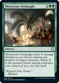 Monstrous Onslaught [Commander Legends] | Arkham Games and Comics