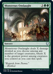 Monstrous Onslaught [Commander Legends] | Arkham Games and Comics