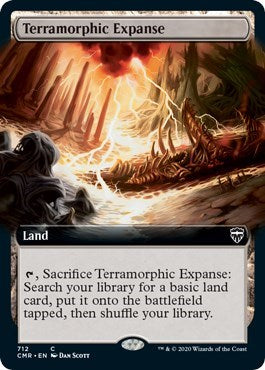 Terramorphic Expanse (Extended Art) [Commander Legends] | Arkham Games and Comics