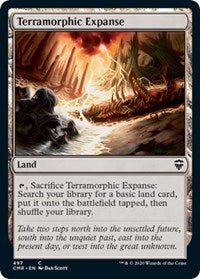 Terramorphic Expanse (497) [Commander Legends] | Arkham Games and Comics