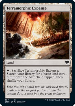 Terramorphic Expanse (497) [Commander Legends] | Arkham Games and Comics