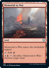 Memorial to War [Commander Legends] | Arkham Games and Comics