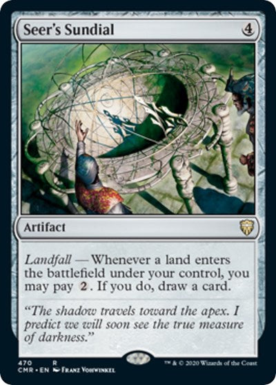 Seer's Sundial [Commander Legends] | Arkham Games and Comics