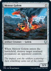 Meteor Golem (467) [Commander Legends] | Arkham Games and Comics