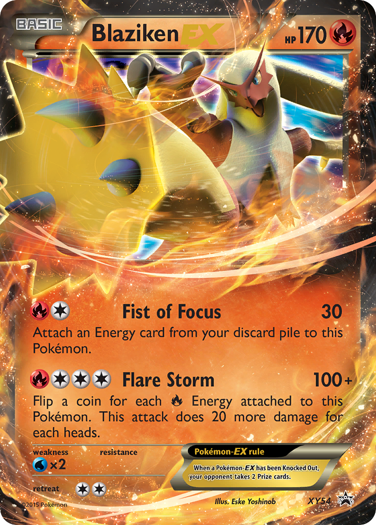 Blaziken EX (XY54) [XY: Black Star Promos] | Arkham Games and Comics