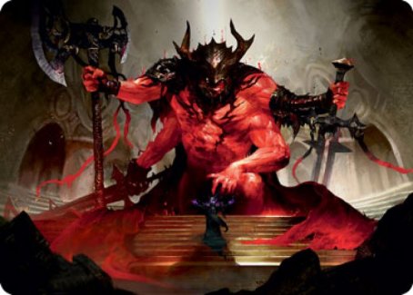 Awaken the Blood Avatar Art Card [Strixhaven: School of Mages Art Series] | Arkham Games and Comics