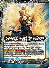 Son Goku & Vegeta // Gogeta, Fateful Fusion [BT12-122] | Arkham Games and Comics