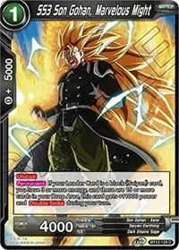 SS3 Son Gohan, Marvelous Might [BT12-129] | Arkham Games and Comics