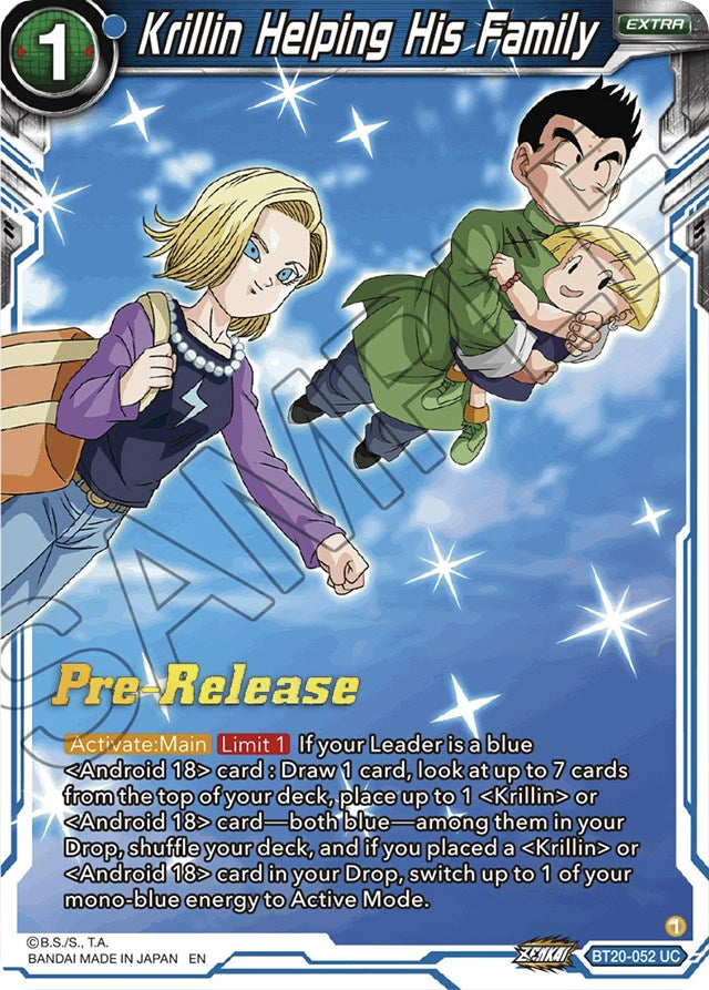 Krillin Helping His Family (BT20-052) [Power Absorbed Prerelease Promos] | Arkham Games and Comics