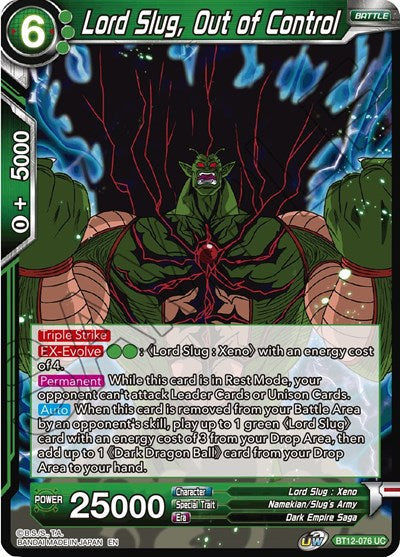 Lord Slug, Out of Control [BT12-076] | Arkham Games and Comics