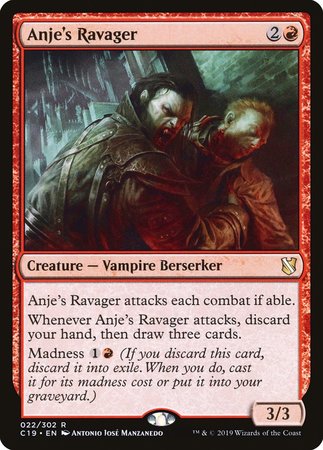 Anje's Ravager [Commander 2019] | Arkham Games and Comics