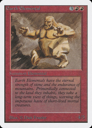 Earth Elemental [Unlimited Edition] | Arkham Games and Comics