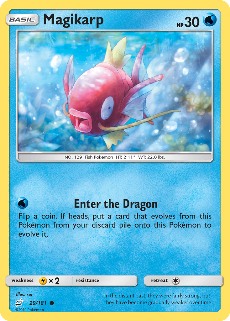 Magikarp (29/181) [Sun & Moon: Team Up] | Arkham Games and Comics