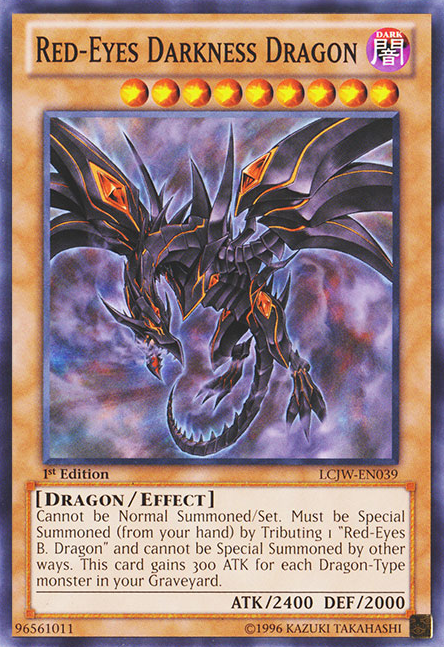 Red-Eyes Darkness Dragon [LCJW-EN039] Common | Arkham Games and Comics