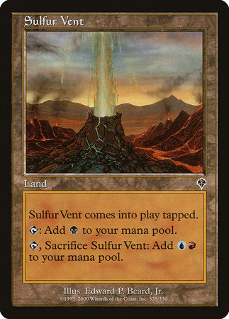 Sulfur Vent [Invasion] | Arkham Games and Comics