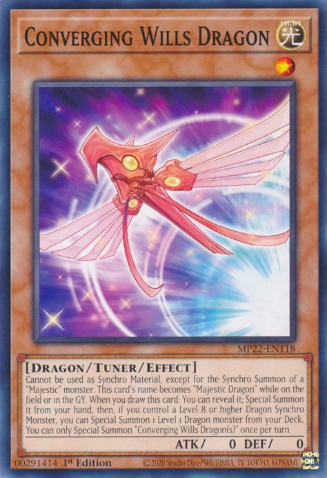 Converging Wills Dragon [MP22-EN118] Common | Arkham Games and Comics