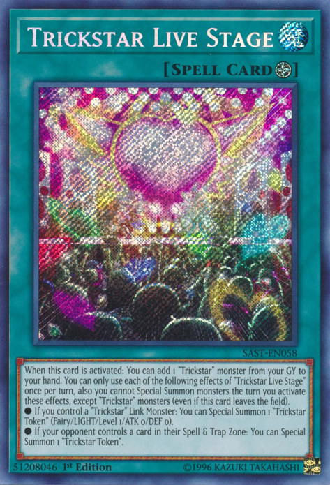 Trickstar Live Stage [SAST-EN058] Secret Rare | Arkham Games and Comics