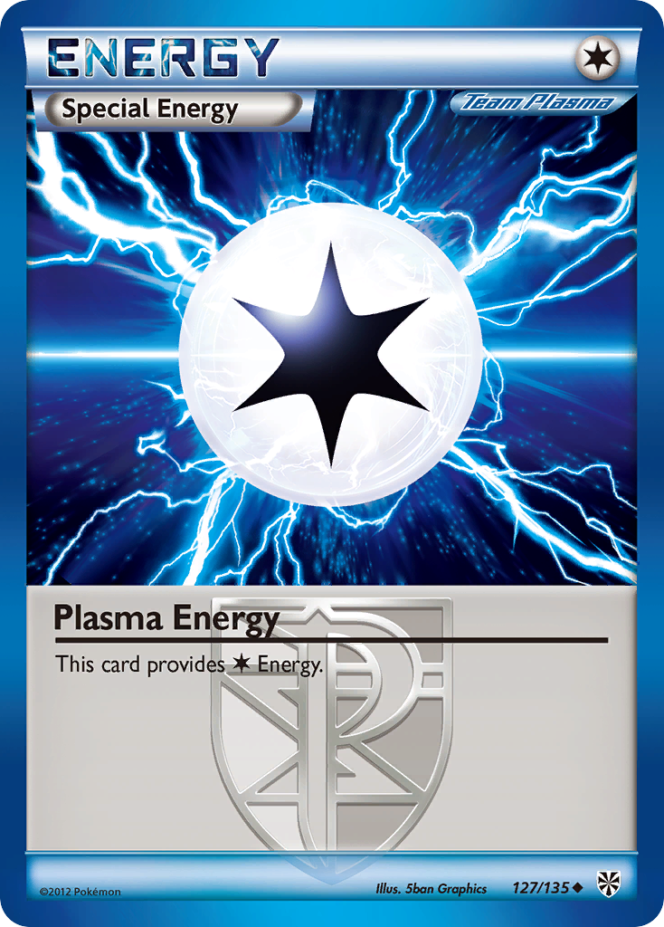 Plasma Energy (127/135) [Black & White: Plasma Storm] | Arkham Games and Comics