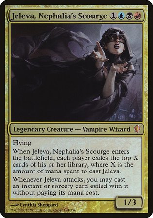 Jeleva, Nephalia's Scourge (Commander 2013) [Commander 2013 Oversized] | Arkham Games and Comics