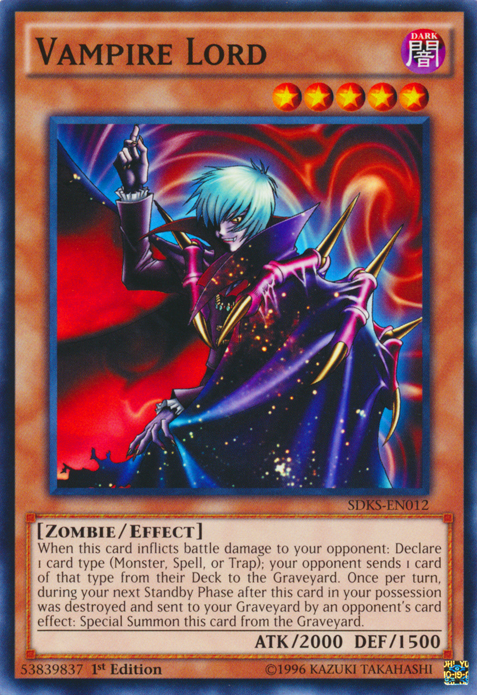 Vampire Lord [SDKS-EN012] Common | Arkham Games and Comics