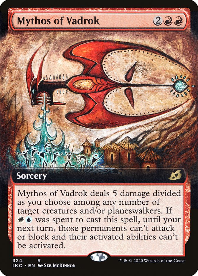 Mythos of Vadrok (Extended Art) [Ikoria: Lair of Behemoths] | Arkham Games and Comics