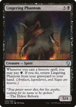 Lingering Phantom [Dominaria] | Arkham Games and Comics