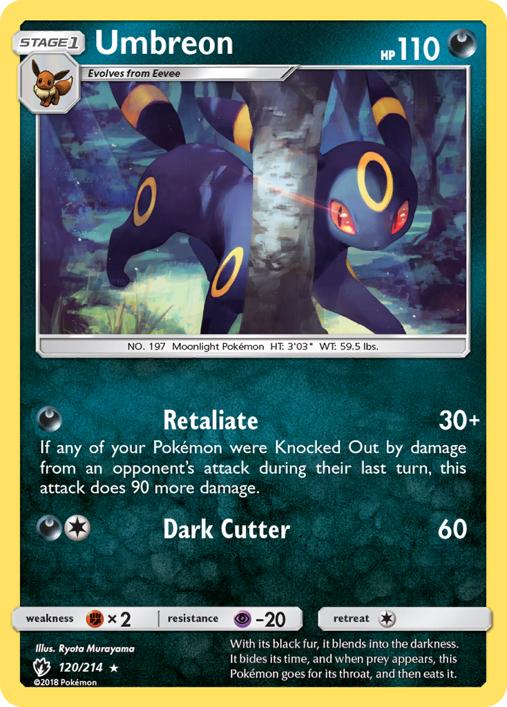 Umbreon (120/214) [Sun & Moon: Lost Thunder] | Arkham Games and Comics