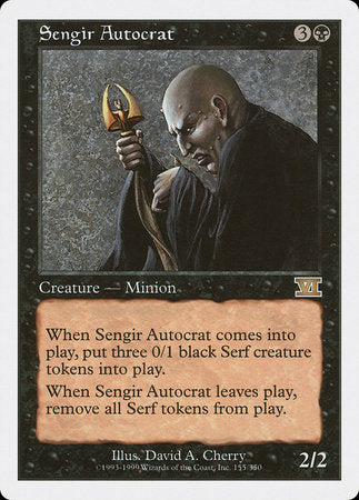 Sengir Autocrat [Classic Sixth Edition] | Arkham Games and Comics