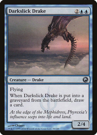 Darkslick Drake [Scars of Mirrodin] | Arkham Games and Comics