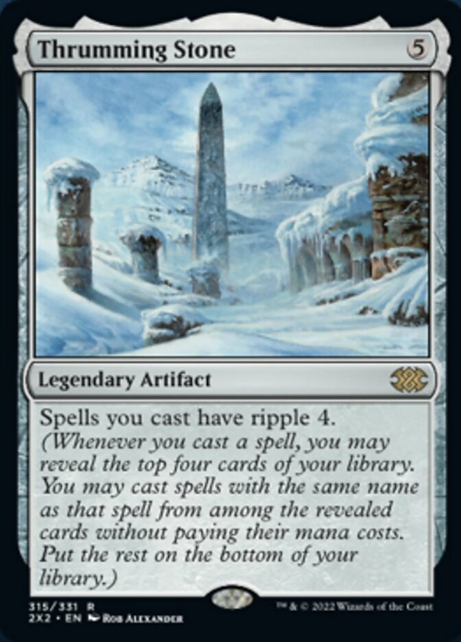 Thrumming Stone [Double Masters 2022] | Arkham Games and Comics
