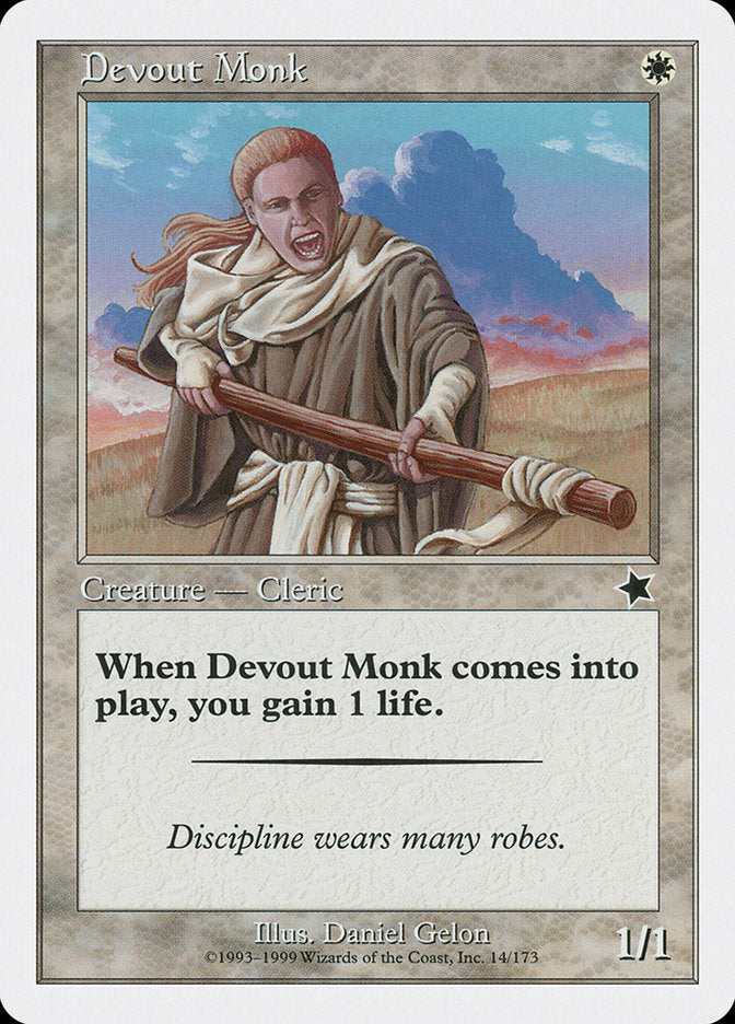 Devout Monk [Starter 1999] | Arkham Games and Comics